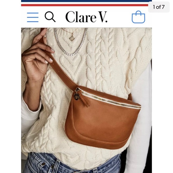 Clare V Handbags - Clare V Fanny Tan Pack
